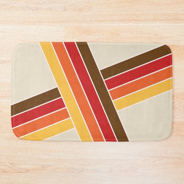 Item preview, Colorful retro diagonal stripes designed and sold by BattaAnastasia.