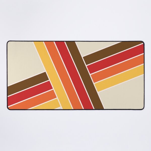 Vista previa del artículo con la obra «Rayas diagonales retro coloridas», diseñado y vendido por BattaAnastasia.