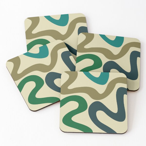 Item preview, Colorful abstract waves designed and sold by BattaAnastasia.