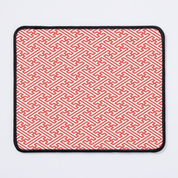 Item preview, Sayagata - Japanese Traditional Pattern - Red designed and sold by gemgemshop.
