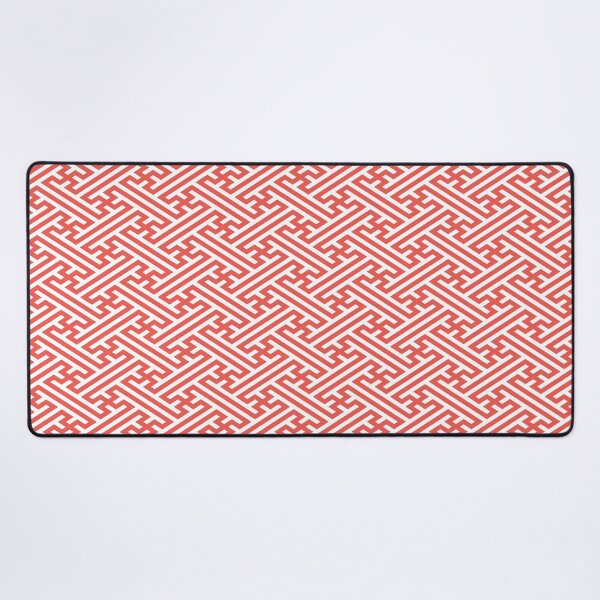Item preview, Sayagata - Japanese Traditional Pattern - Red designed and sold by gemgemshop.