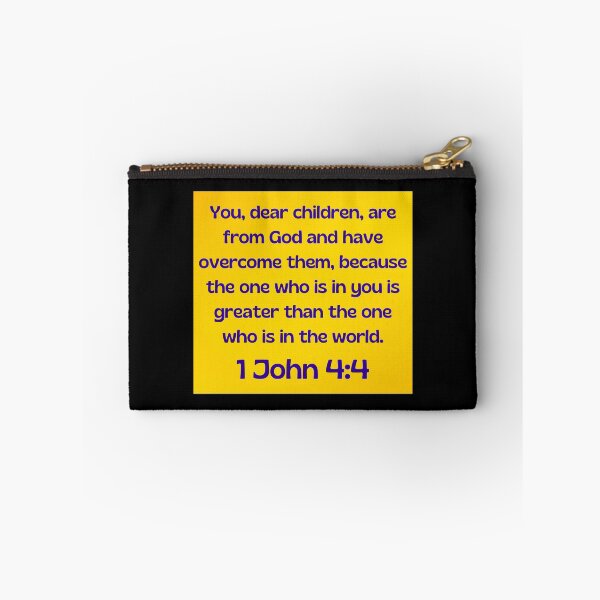 Item preview, Bible Verse 1 John 4:4 designed and sold by Prayingwarrior.