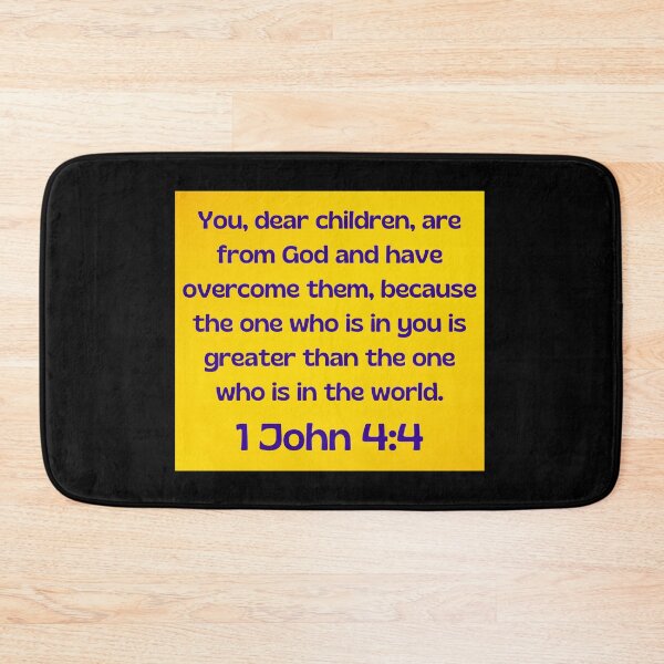 Item preview, Bible Verse 1 John 4:4 designed and sold by Prayingwarrior.