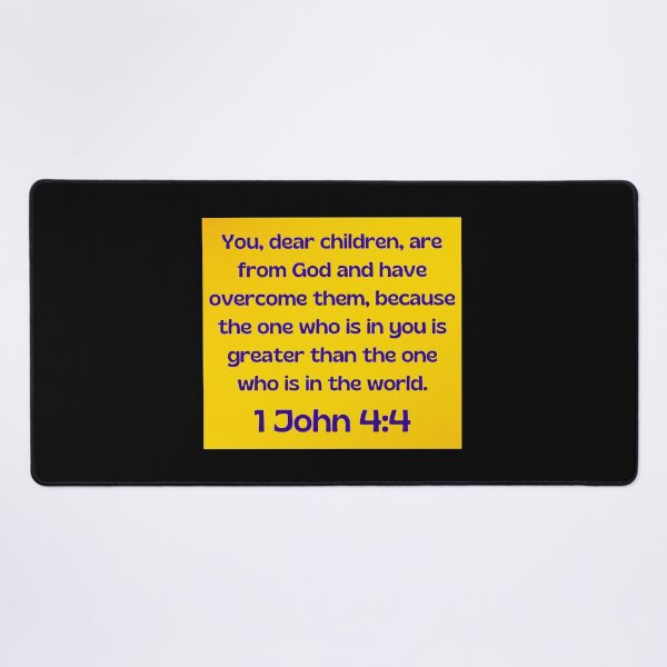 Item preview, Bible Verse 1 John 4:4 designed and sold by Prayingwarrior.
