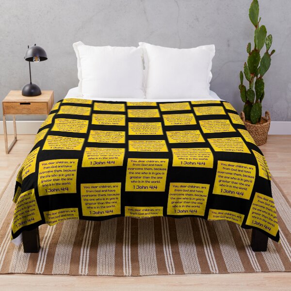 Item preview, Bible Verse 1 John 4:4 designed and sold by Prayingwarrior.