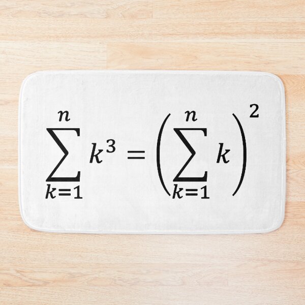 Item preview, sum of cubes, math basics designed and sold by NoetherSym.