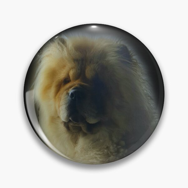 Item preview, Chow chow lion dog sitting Cream girl female designed and sold by MariDaniArt.