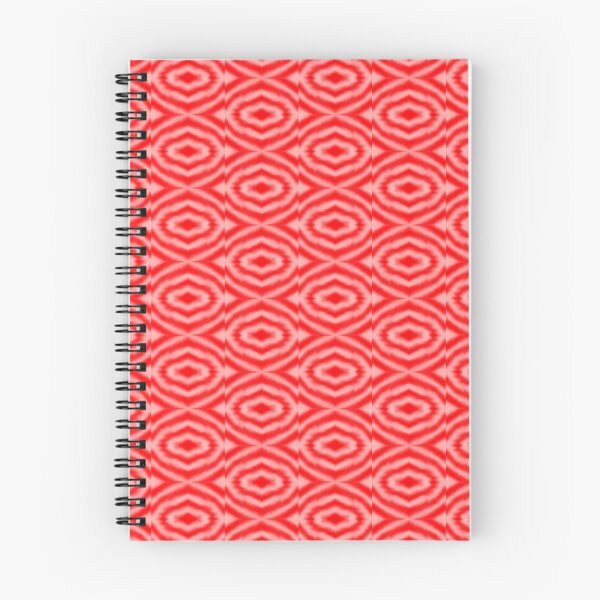 Item preview, Red and Pink Tie Dye Bullseye Repeating Pattern designed and sold by Nicolette Olivier.