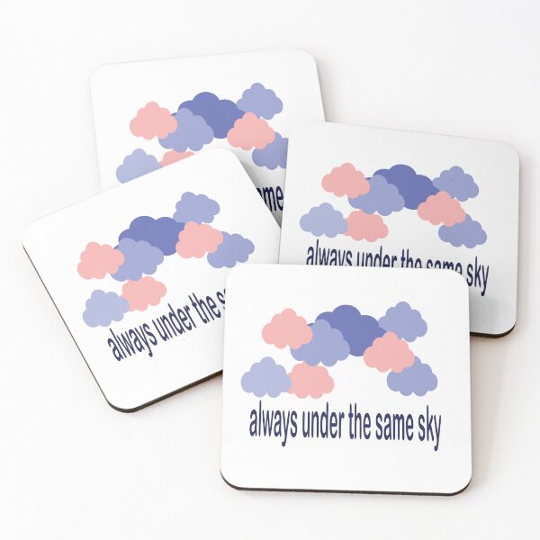 Item preview,  always under the same sky _long distance relationship designed and sold by Mayelshehawy.