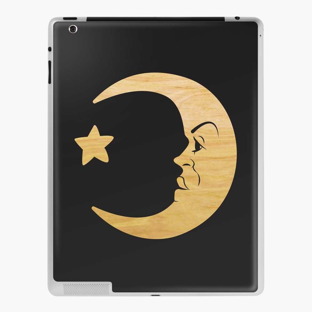 Ouija Brett Mond Holz Ipad Hulle Skin Von Leonadi Redbubble