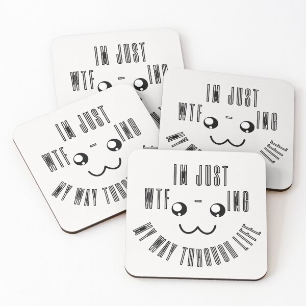 Item preview, Funny I'm Just WTF-ing My Way Through Life designed and sold by Bap-tiste.