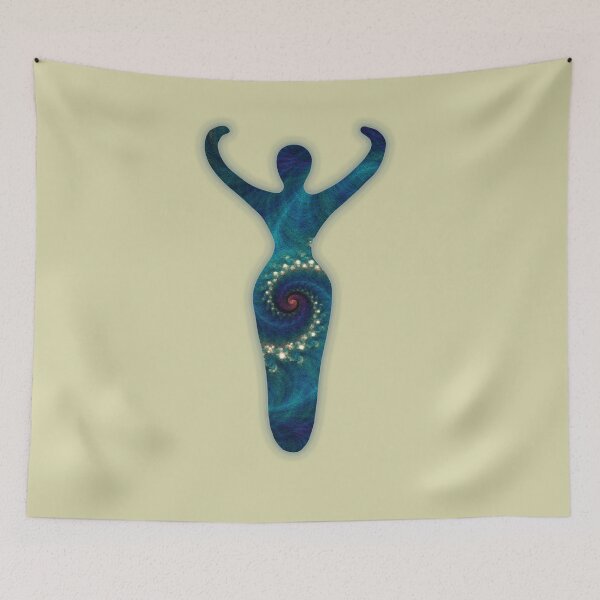 Item preview, The Great Mother Spiral Goddess  designed and sold by Mother Earth Tribe.