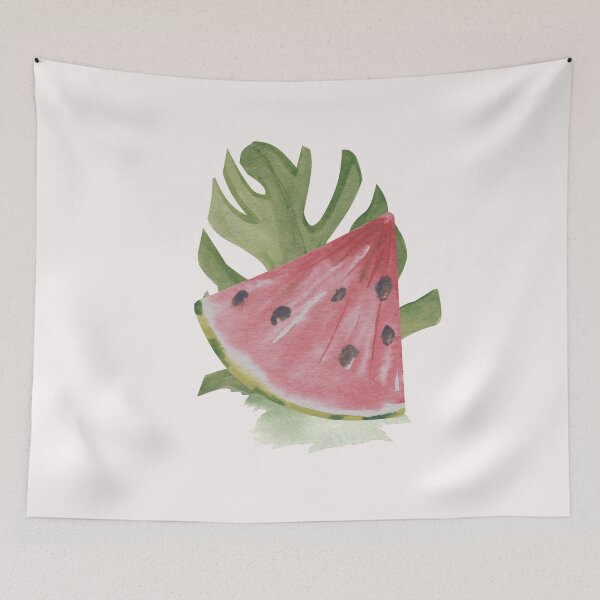 Item preview, Watercolor Boho Watermelon designed and sold by HappyLifeCreate.