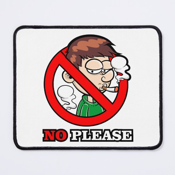 Item preview, Smoking, No Please - World No Tobacco Day designed and sold by Shirtflyer.