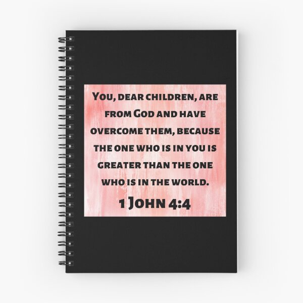 Item preview, Bible Verse 1 John 4:4 designed and sold by Prayingwarrior.