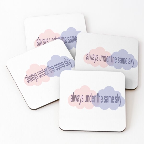 Item preview, always under the same sky _long distance relationship designed and sold by Mayelshehawy.