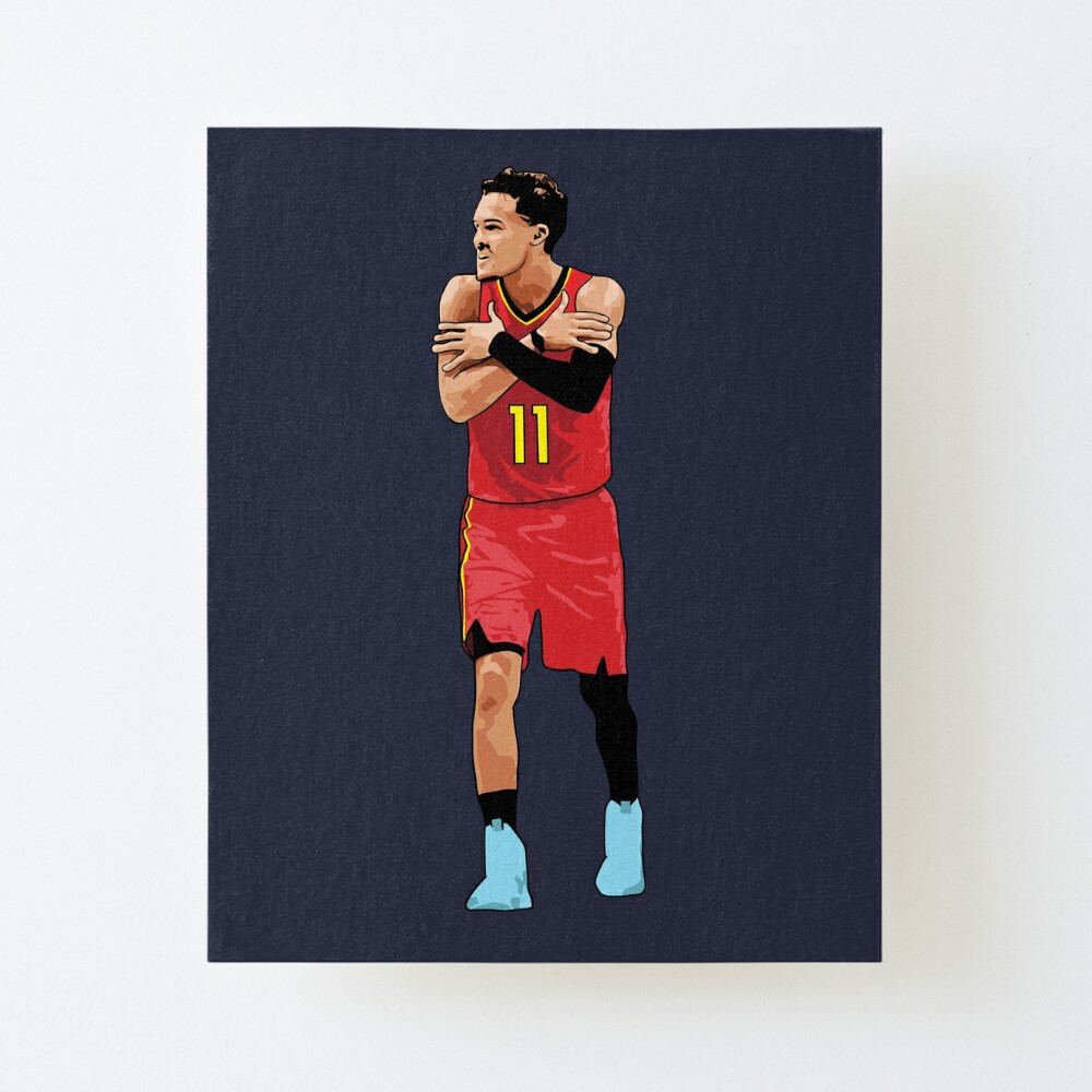 Trae Young  Art Board Print for Sale by athleteart20