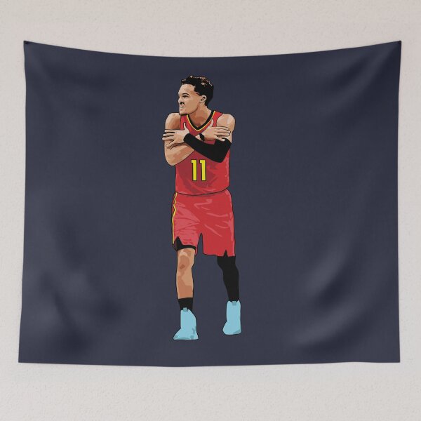 Item preview, Trae Young Pixel Freeze Qiangy designed and sold by qiangdade.