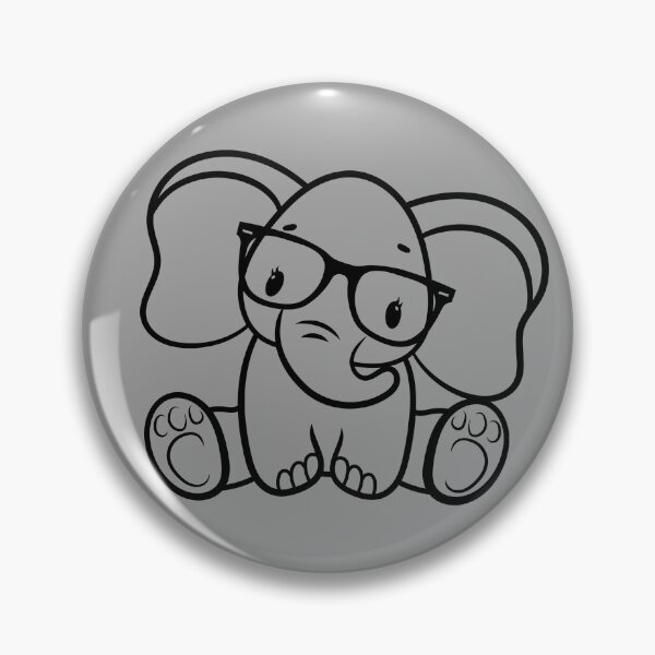 Artikelvorschau, Haufen Hipster-Elefant entworfen und verkauft von KGoPrintables.