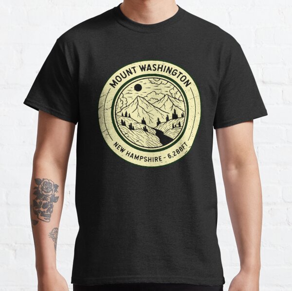 Mountains On My Mind Tee – Mount Washington Observatory