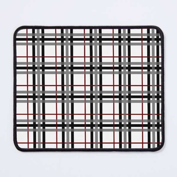 Item preview, Black White and Red Plaid designed and sold by Valerie Bennett.