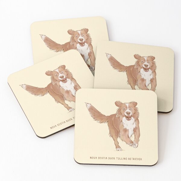 Item preview, cute nova scotia duck tolling retriever dog designed and sold by kuinif.