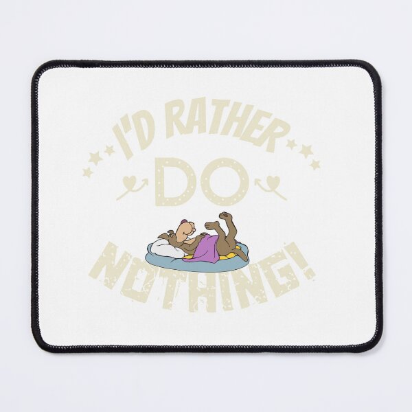 Item preview, I'd rather do nothing. Funny, Witty Sarcasm. Trending Mixed Fonds  designed and sold by GEM STYLE.