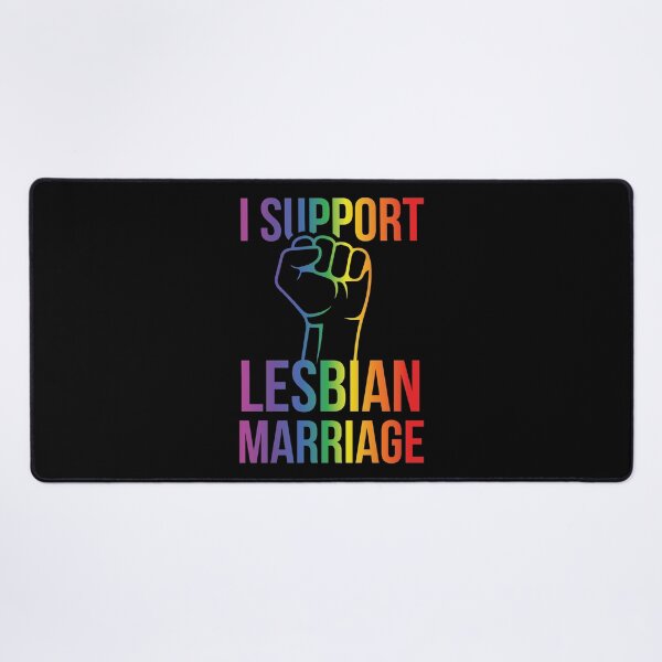 Item preview, LGBT Gay Pride Lesbian I Support Lesbian Marriage designed and sold by haselshirt.