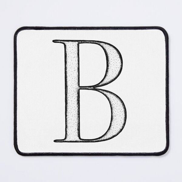 Item preview, Dotart/Dotwork illustration of Letter B designed and sold by MagnetitaBySil.
