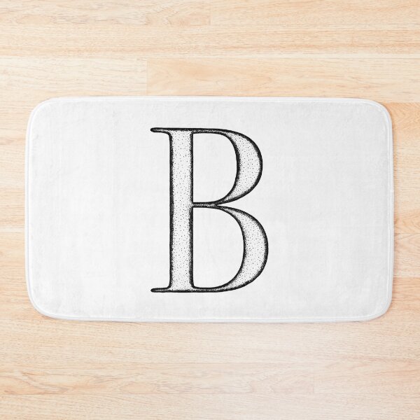 Item preview, Dotart/Dotwork illustration of Letter B designed and sold by MagnetitaBySil.