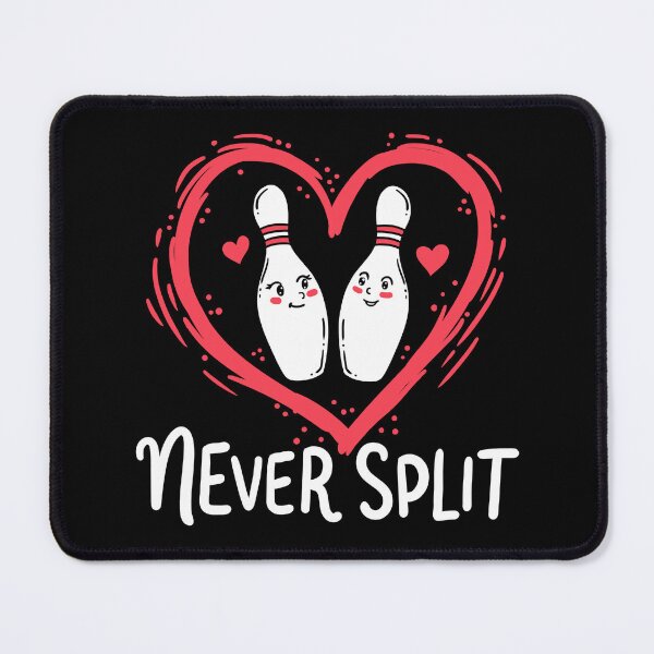 Item preview, Never Split Bowling Pins Sport Valentine's Day designed and sold by haselshirt.