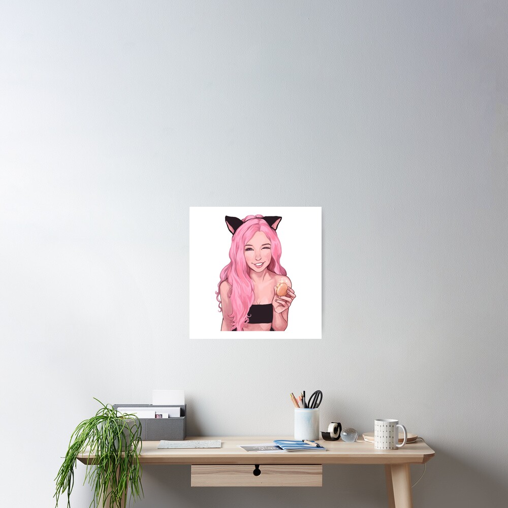 Belle Delphine. Greeting Card for Sale by joe2