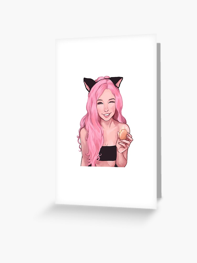 Belle Delphine Bath Water | Greeting Card