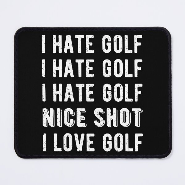 Item preview, Funny Golfer - I Hate Golf II designed and sold by Lemon Pepper.