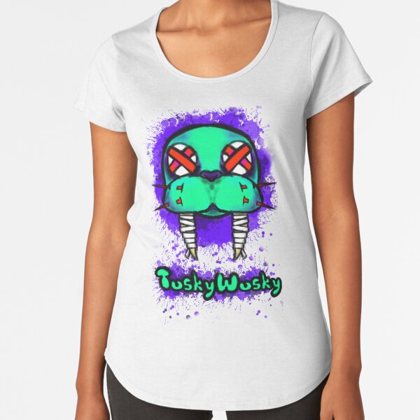 Tusky Wusky Premium Scoop T-Shirt