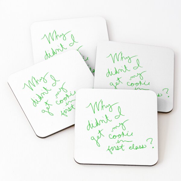 Item preview, No First Class Cookie/Nessun Cookie di Prima Classe designed and sold by abeink.