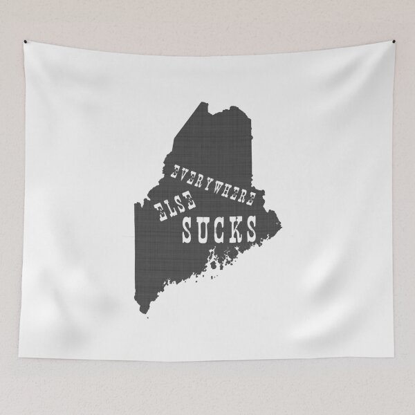 Item preview, Maine Everywhere Else Sucks designed and sold by surgedesigns.