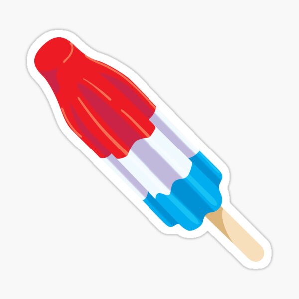 USA Popsicle Sticker