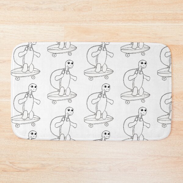Item preview, Sketched Longboarding Turtle designed and sold by PeachBabeSuds.