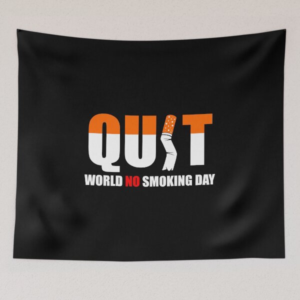 Item preview, Quit - World No Smoking Day designed and sold by Shirtflyer.
