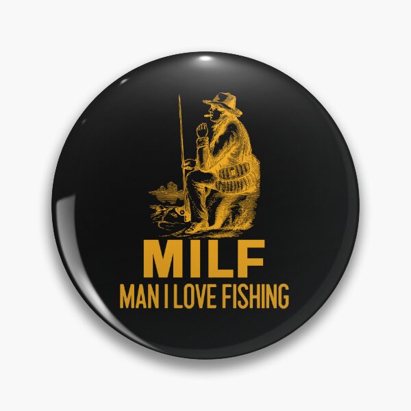 Item preview, Man I love Fishing sweatshirt, MILF designed and sold by art-fox.