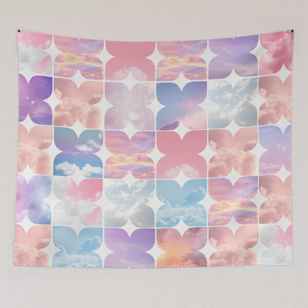 Item preview, Pastel Clouds skyscape Pattern designed and sold by superbling.