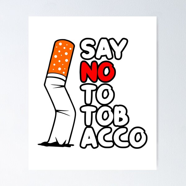 Premium Vector | Flat illustration for no tobacco day awareness
