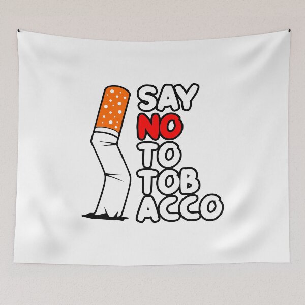 Item preview, Say No To Tobacco - World No Tobacco Day designed and sold by Shirtflyer.