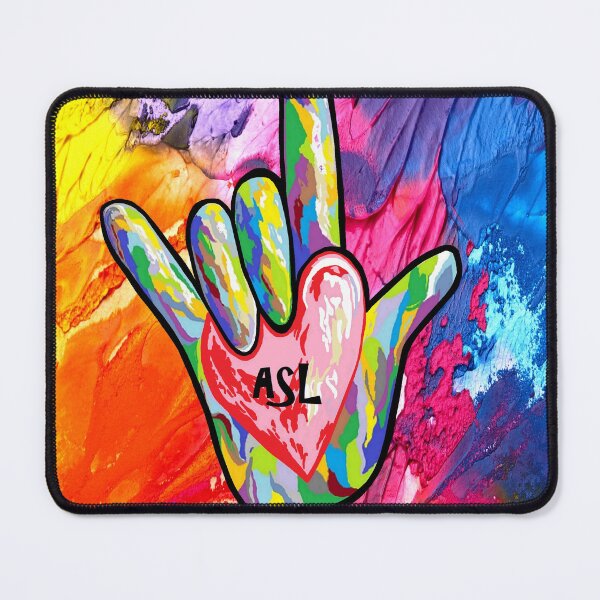 Item preview, I Love ASL Bright and Beautiful designed and sold by EloiseArt.