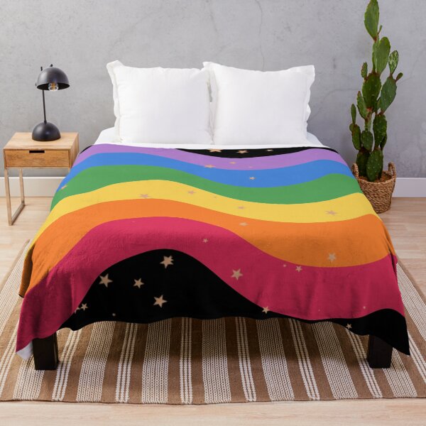 Item preview, Estrellas Doradas Y Colorido Arco Iris designed and sold by BronikowskiART.