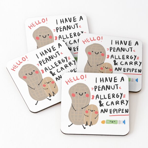 Item preview, Peanut Allergy Epipen Awareness designed and sold by Samantha MadeOfAtoms.
