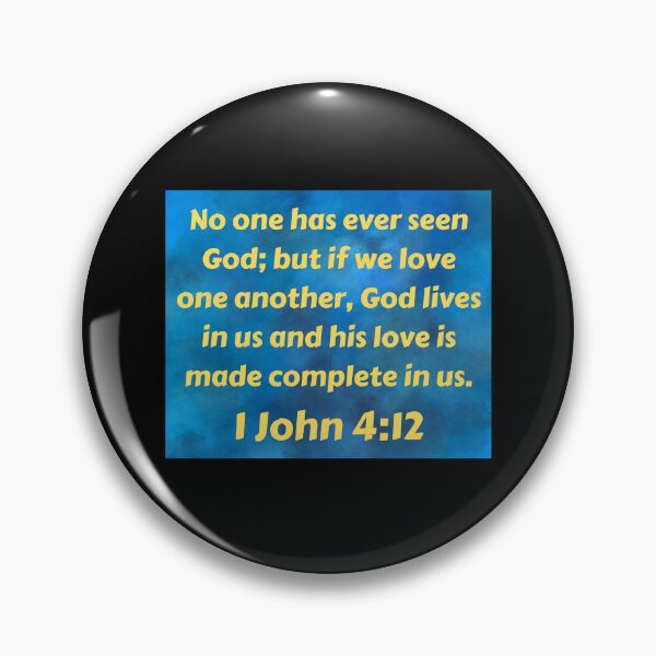 Item preview, Bible Verse 1 John 4:12 designed and sold by Prayingwarrior.