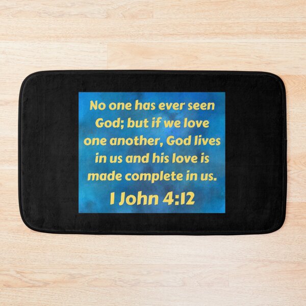 Item preview, Bible Verse 1 John 4:12 designed and sold by Prayingwarrior.