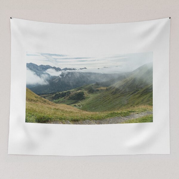 Item preview, Oberstdorf - Fellhorn Fellhornbahn Panorama - Allgäu Alps 5 designed and sold by xP42.